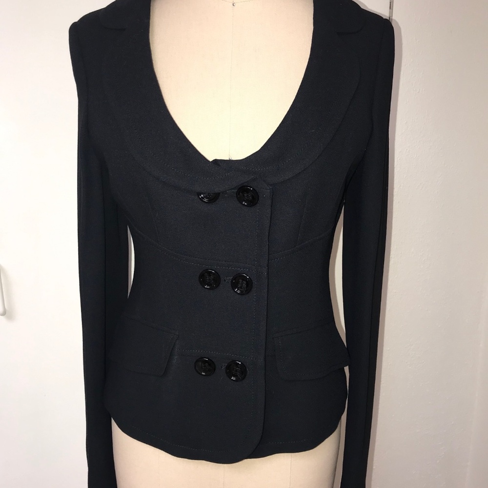 Dolce & Gabbana Double Breasted Scoop Neck Blazer NWOT